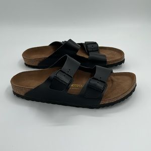 Mens Black Birkenstock Sandals